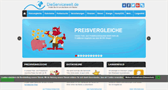 Desktop Screenshot of dieservicewelt.de