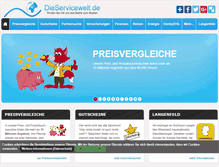 Tablet Screenshot of dieservicewelt.de